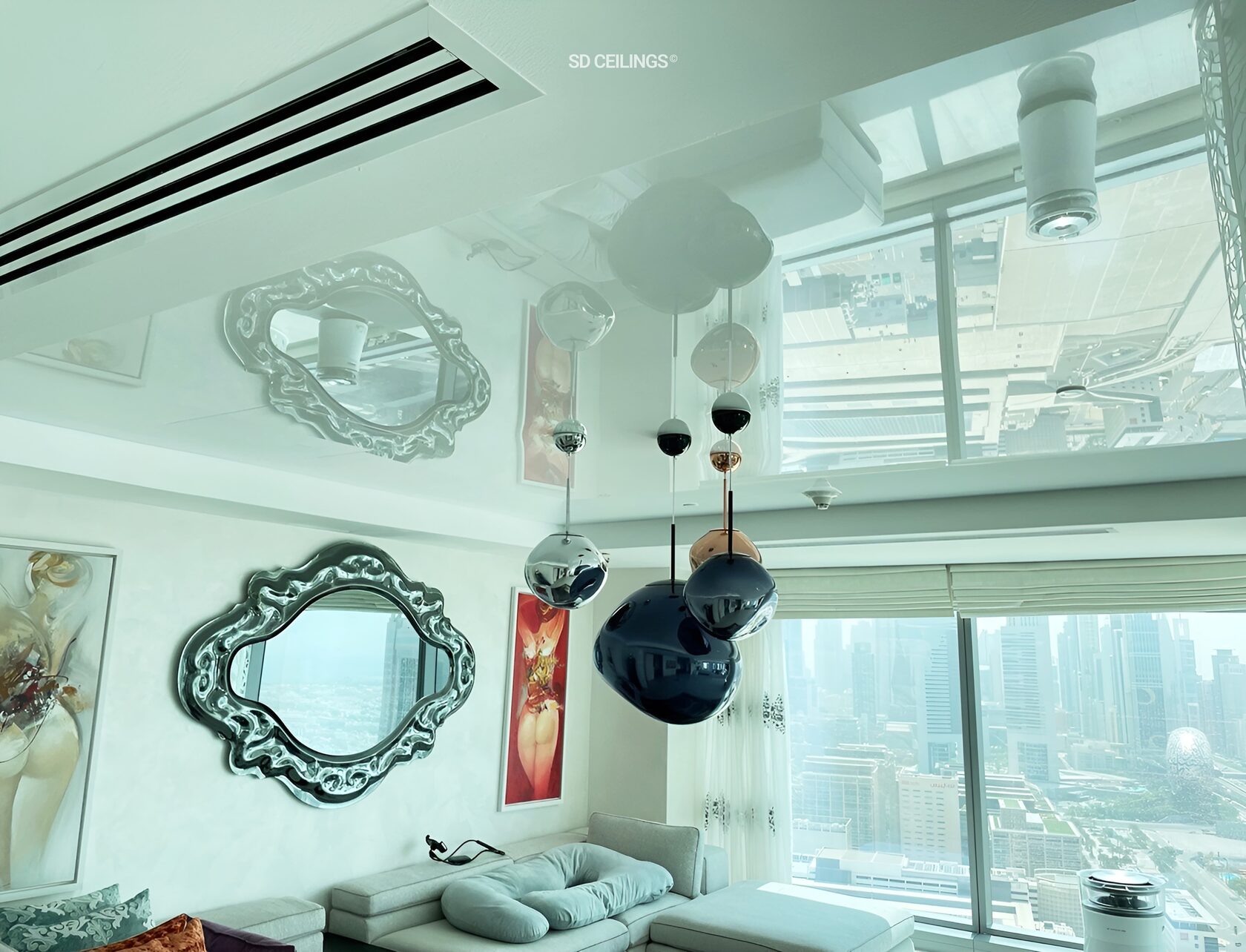 Trần bóng gương 13
