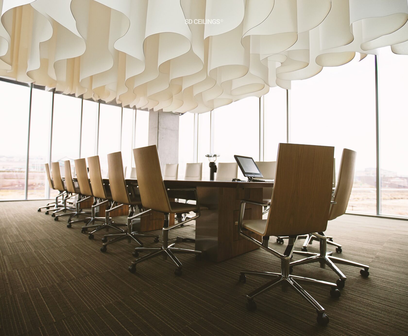 WAVE FABRIC CEILINGS 2