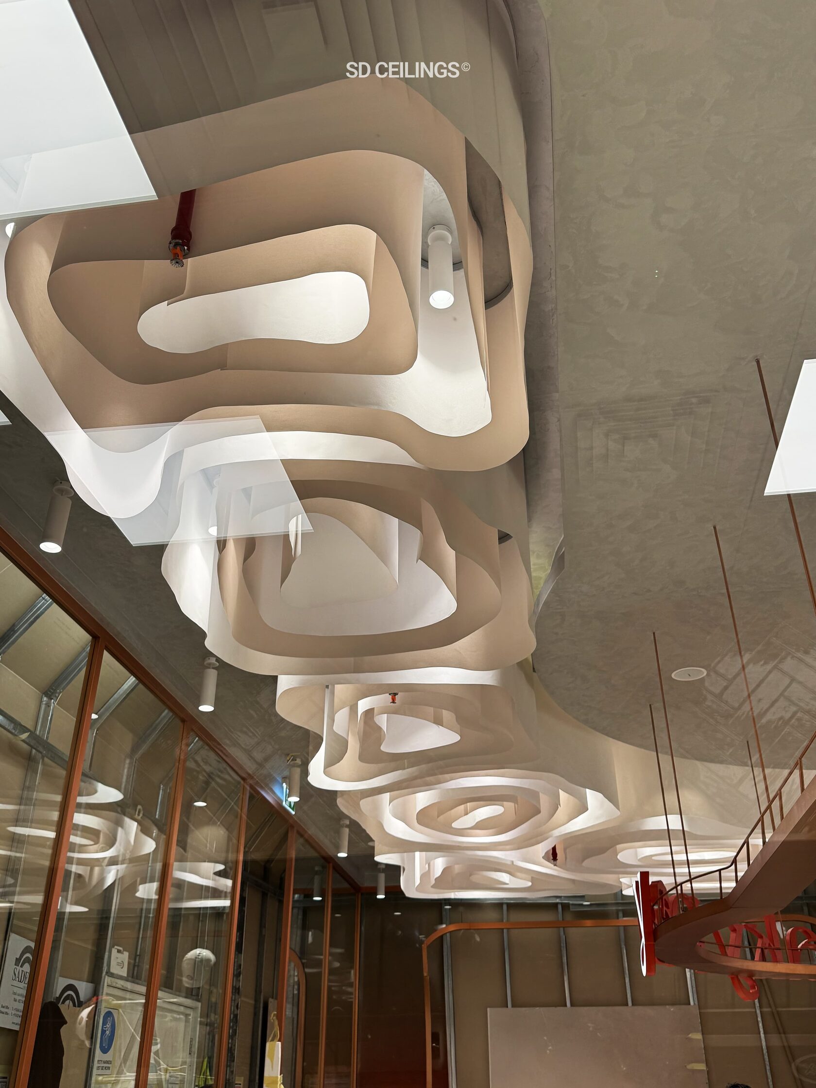 WAVE FABRIC CEILINGS 3
