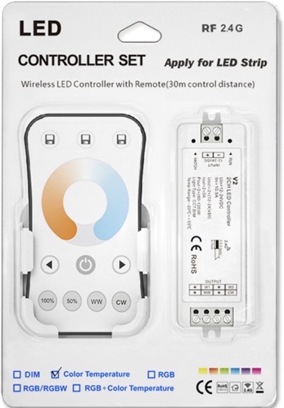 Bộ điều khiển LED CCT RF 2.4G