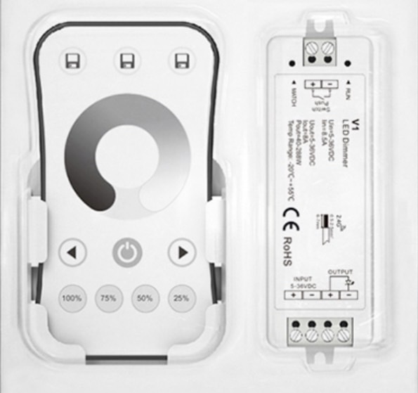 Bộ dimmer LED RF 2.4G một màu