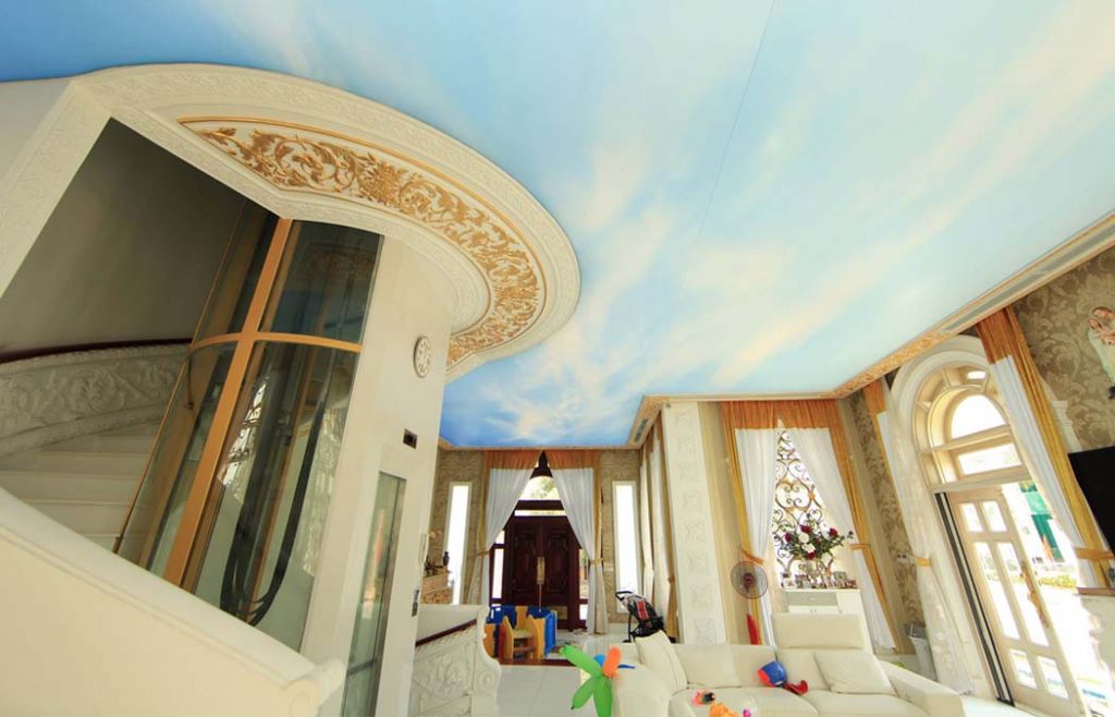 trần nhà 3d barrisol