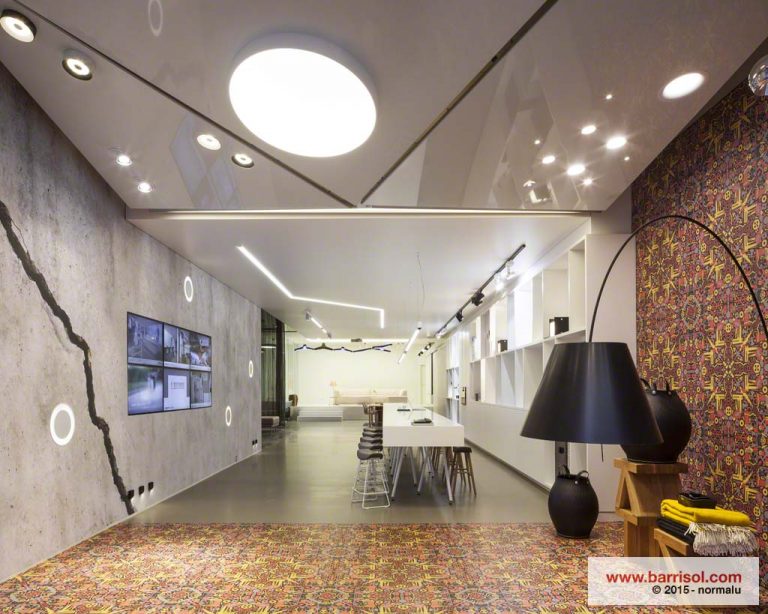 Barrisol Concrete Effect – Hiệu ứng bê tông cho thiết kế ấn tượng