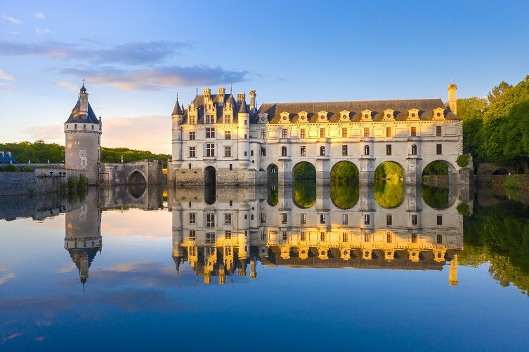 Lâu đài Chenonceau mang đến vẻ đẹp mềm mại và thơ mộng (Nguồn: Internet)