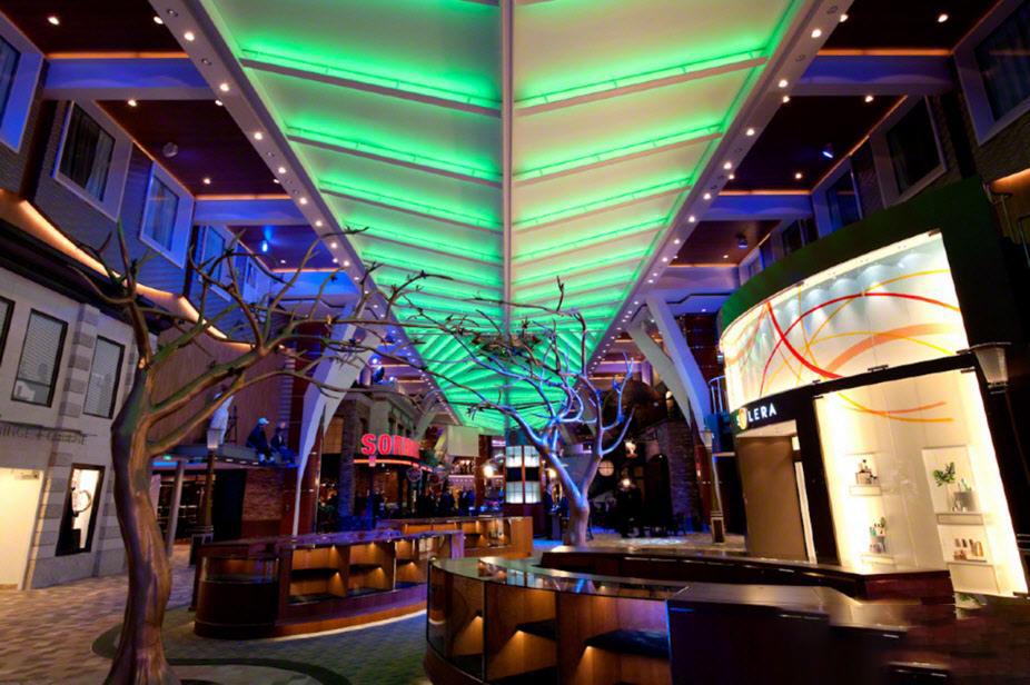 Dự án lắp đặt trần xuyên sáng Barrisol trên Oasis of the Seas – tàu du lịch lớn nhất thế giới