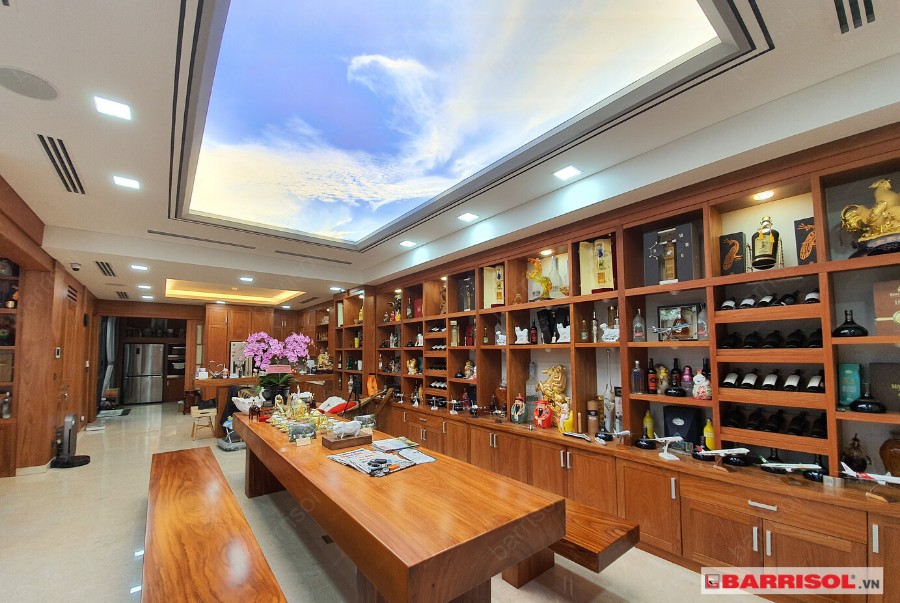 Hướng dẫn vệ sinh trần xuyên sáng đúng cách