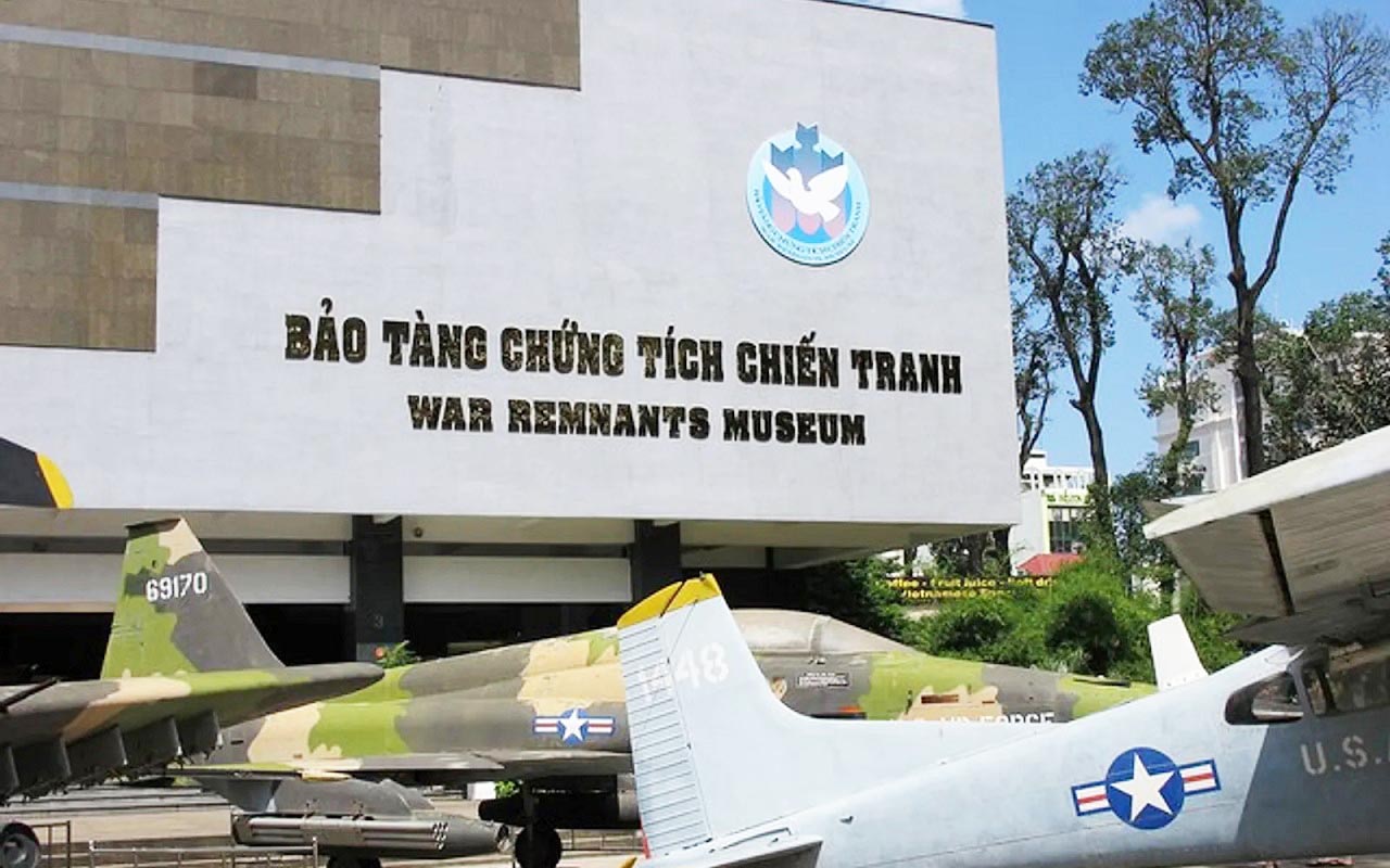 Bảo Tàng Chứng Tích Chiến Tranh tại Thành phố Hồ Chí Minh (Nguồn: Internet)