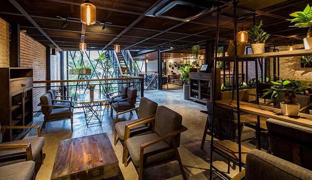 mẫu quán cà phê đẹp 7