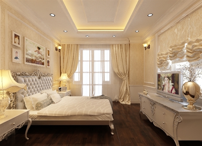 Những cách trang trí trần nhà đẹp cho phòng ngủ nhà bạn