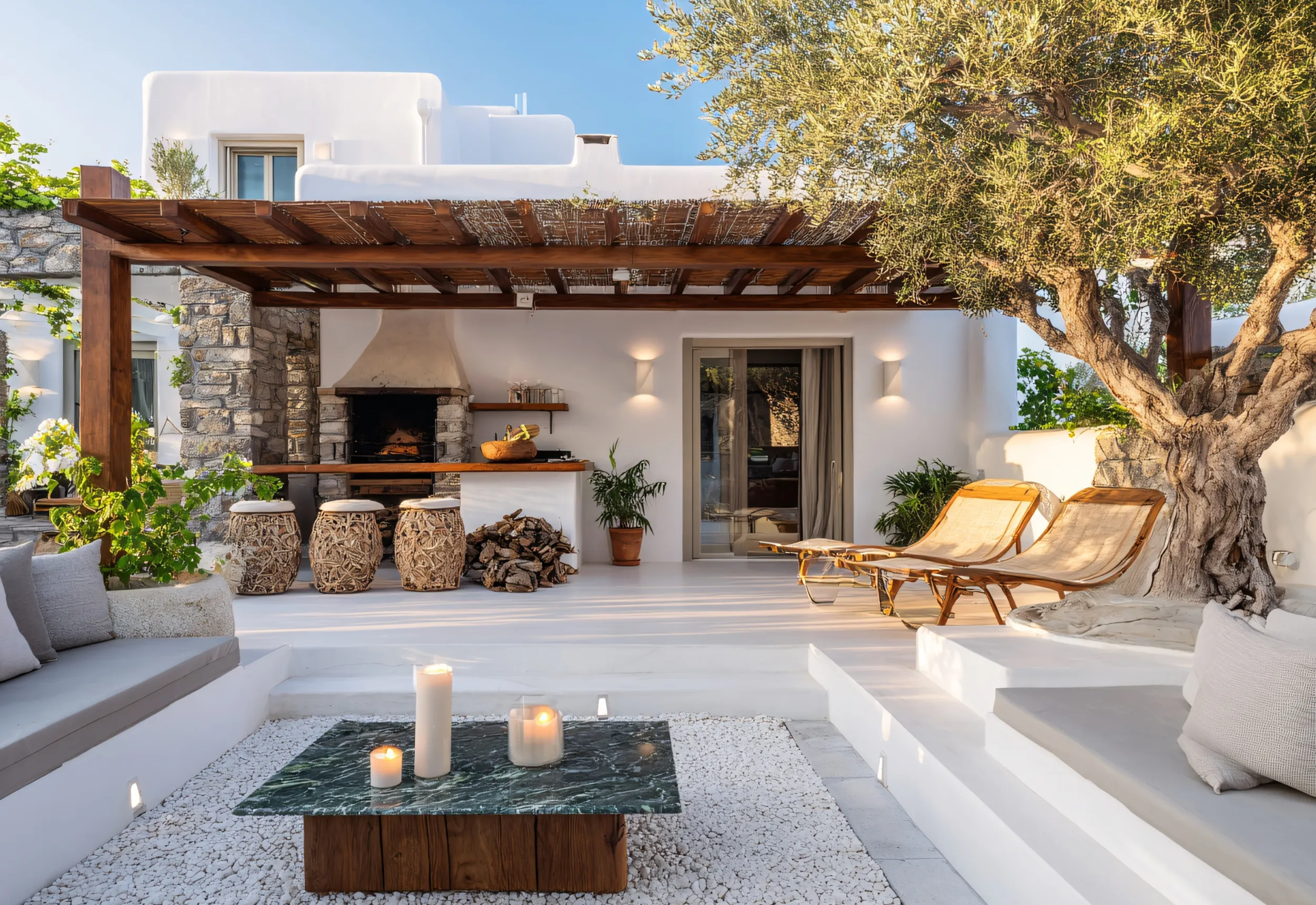 Mediterranean Style mang cảm giác rộng mở của ánh sáng tự nhiên và cảnh quan biển