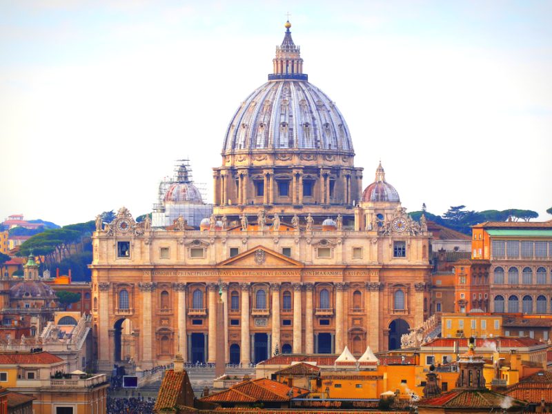Đền thờ St. Peter’s Basilica (Rome, Ý)