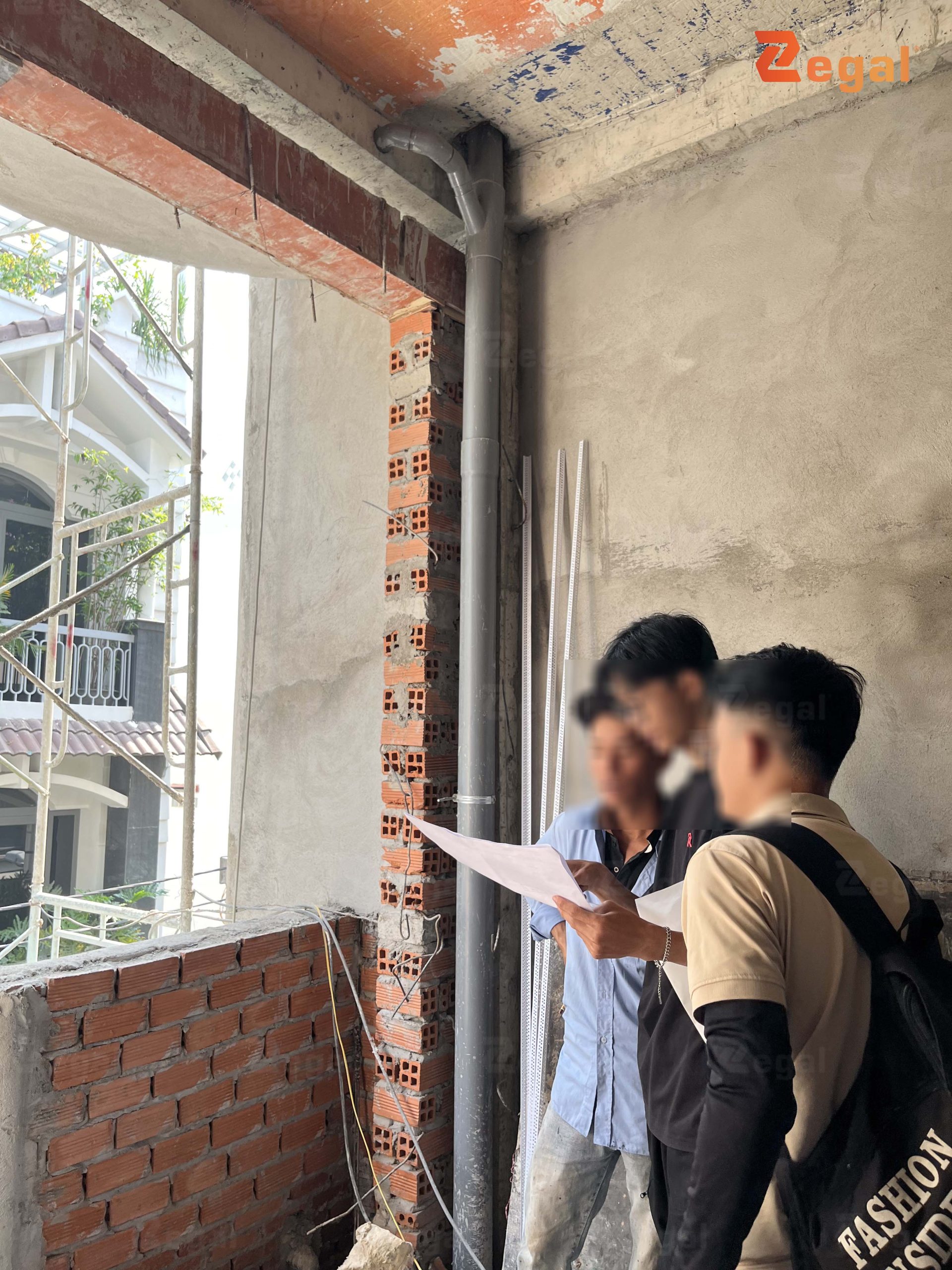 Sau khảo sát, đội ngũ kỹ thuật sẽ lập phương án thi công chi tiết