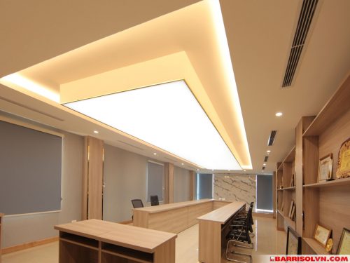 Mẫu trần xuyên sáng chính hãng Barrisol