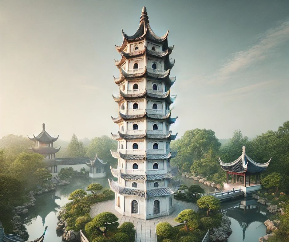 Tháp Cẩm Thạch là một công trình Phật giáo cổ xưa nổi tiếng