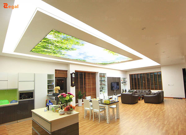 Hệ thống LED tích hợp trong trần có tuổi thọ cao, tiêu thụ ít điện năng hơn