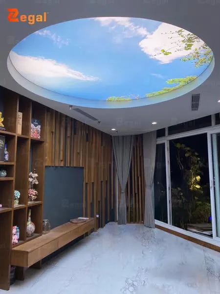 Trần xuyên sáng biệt thự, villa Tự Do – Giải pháp ánh sáng giữa lòng thành phố