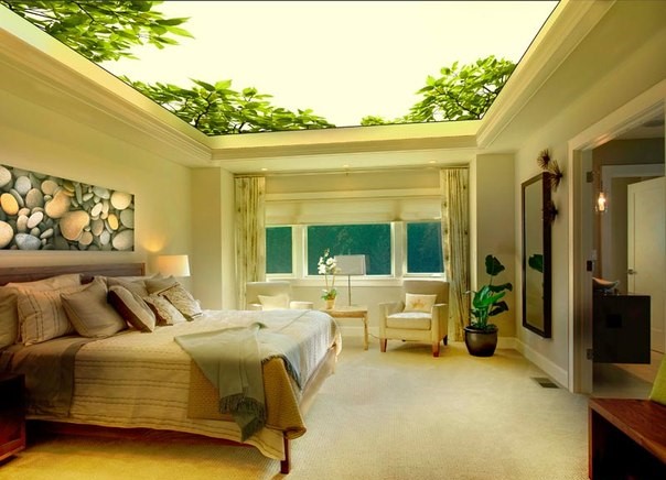 Trần xuyên sáng cho phòng ngủ mang đến nhiều lợi ích thiết thực cho người sử dụng