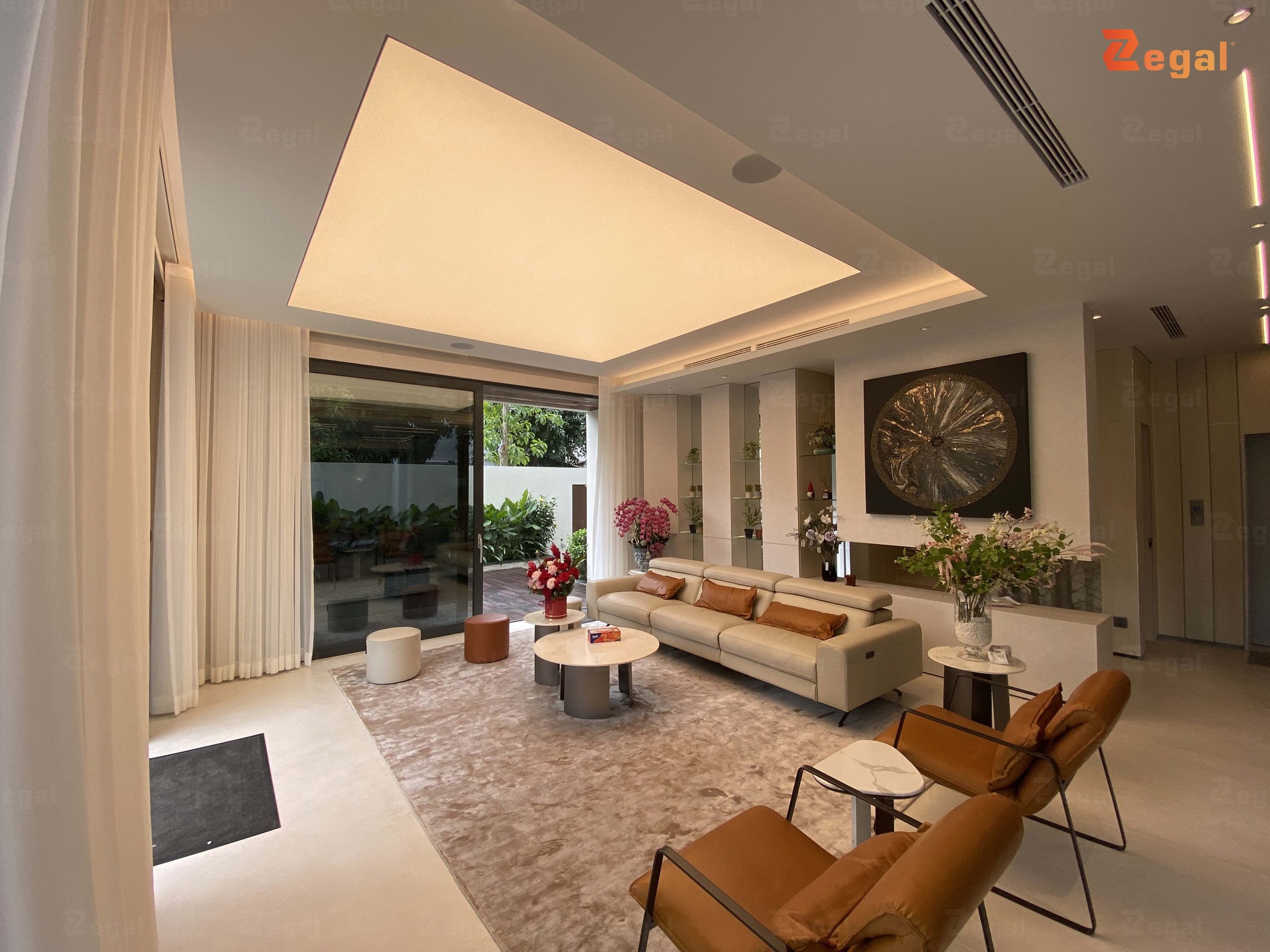 Ứng dụng trần xuyên sáng Barrisol có khả năng tùy chỉnh trên nhiều thiết kế